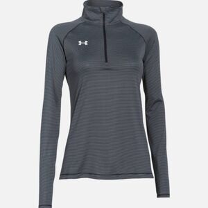 Under Armour Women's Stripe Tech 1/4 Zip